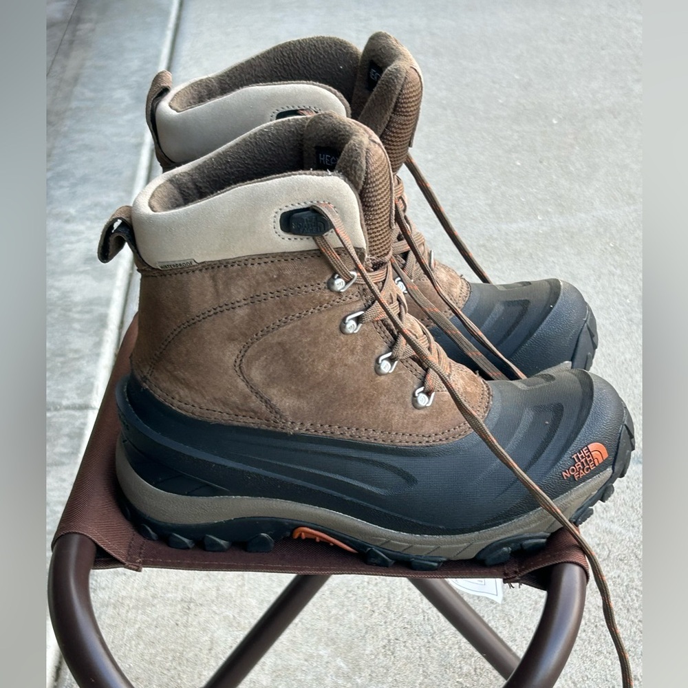 The North Face 200 gram Heatseeker insulated Men's snow or hiking boots - Picture 4 of 9